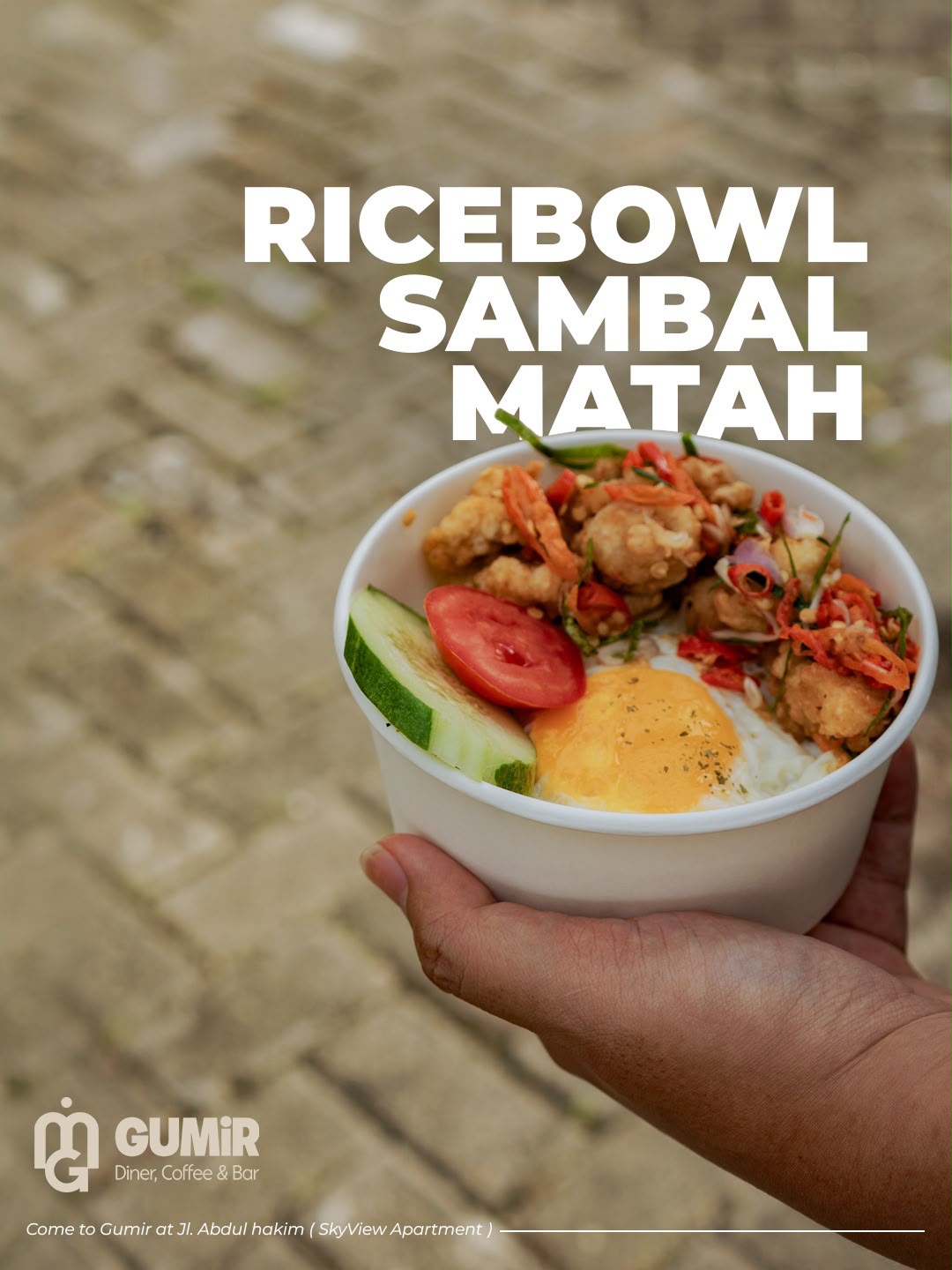 Ricebowl Sambal Matah GUMIR Diner