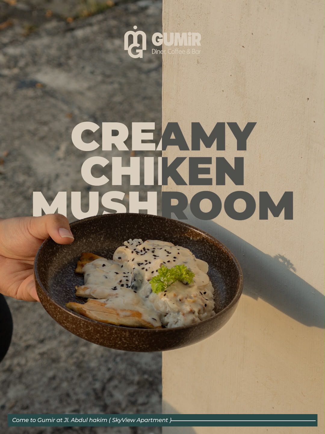 Creamy Chicken Mushroom GUMIR Diner