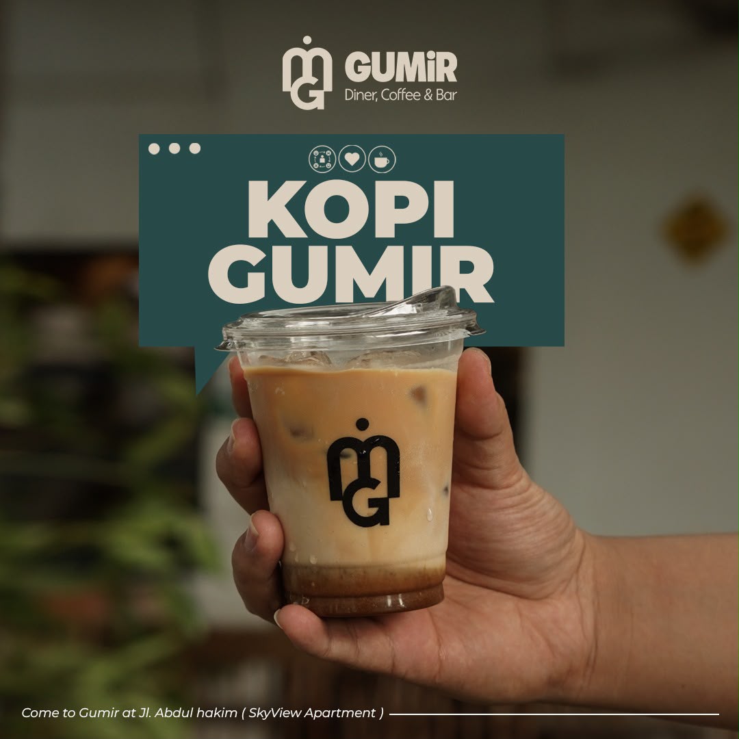 Kopi Gumir digenggam di GUMIR Coffee & Bar